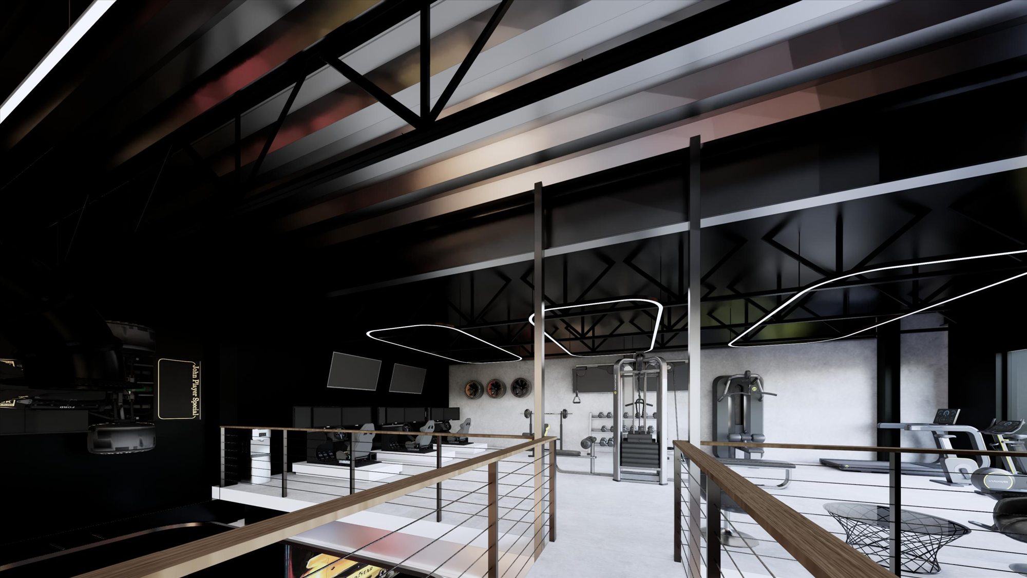 The gym