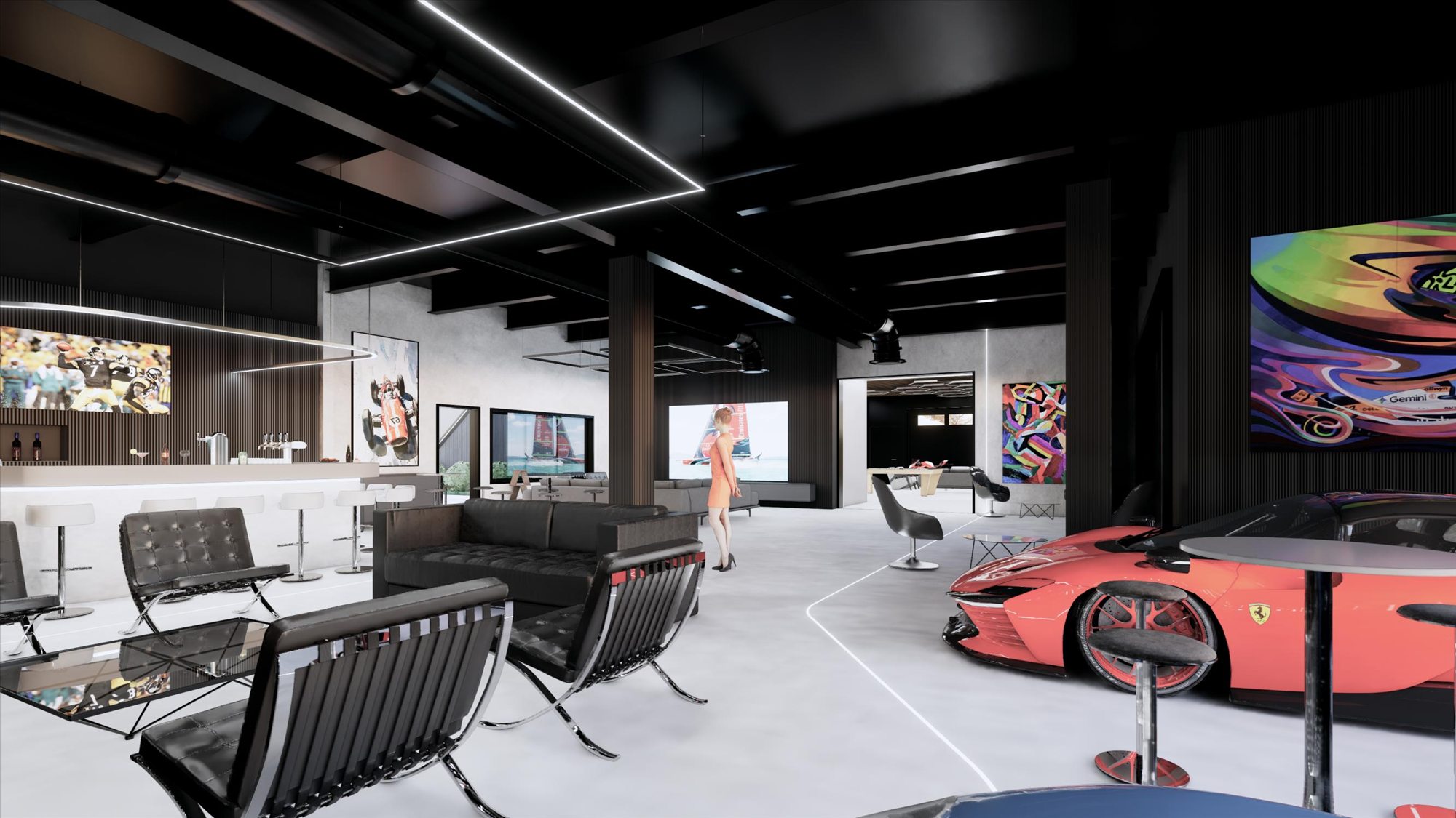 Lounge seating